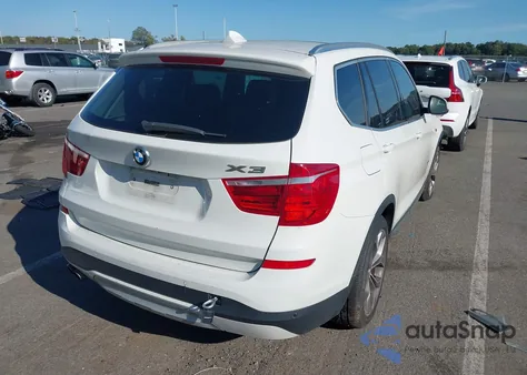 2015 BMW X3 xDrive35I из США, поврежденный, VIN 5UXWX7C52F0K31611
